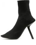 Кроссовки 110mm stretch heeled boots 'black' Balenciaga, черный - фото