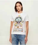 Футболка regular fit Just Cavalli, белый - фото