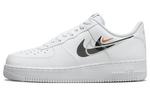 Кроссовки Nike Air Force 1 Low "Multi Swoosh" White Black - фото