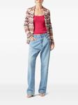 Missoni блейзер с узором зигзаг, розовый - фото 2