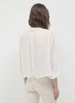 Блуза Calliope Blouse, Ecru/White - фото 3