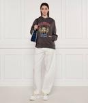 Джемпер макамба Regular fit Pinko, серый - фото 2