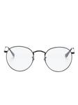Ray-Ban очки в круглой оправе, черный - фото