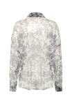 Блуза Culture Button-down blouse, Grey/White Mix/White - фото 6