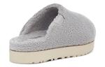 Тапочки fluff yeah slide 'metallic grey' Ugg, серый - фото 4
