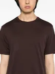 Футболка с вышитым логотипом MICHAEL KORS, коричневый - фото 4