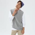 GAP Свитер унисекс серый - фото 3