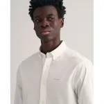 Рубашка Gant Reg Pinpoint Oxford, белый - фото 4