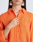 Рубашка 8 By Yoox, оранжевый - фото 3