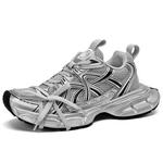 Низкие массивные кроссовки унисекс Doraemon, бело-золотистые (стандартные) - фото 3