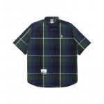 Рубашка Cotton от *A Bathing APE с клетчатым принтом Aape, красный - фото 5