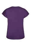 Футболка Zizzi Basic T-shirt, Purple Pennant/Dark Purple - фото 5