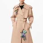 Тренч мужской Louis Vuitton с вышивкой, бежевый - фото 3