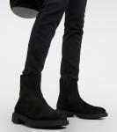 Замшевые ботильоны Lexington Gianvito Rossi, Nero+Nero - фото 4