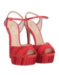 Сандалии Casadei, красный - фото 2