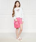 Футболка детская Guess с принтом, белый - фото 2