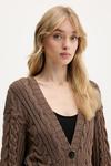 Кардиган Miss Sixty, коричневый - фото 4