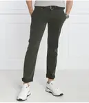 Брюки чинос Slim fit Boss Orange, зеленый - фото 3