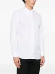Поплиновая рубашка с длинными рукавами Lardini, белый - фото 3