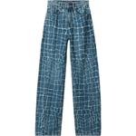 Баллонные джинсы Alexander Wang, индиго - фото 2