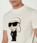Футболка Regular fit Karl Lagerfeld, белый - фото 4