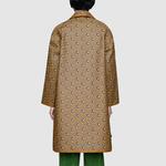 Пальто мужское Disney x Gucci, коричневый - фото 4