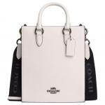 COACH Кожаный плечевой ремень через плечо - фото