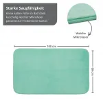 Коврик для ванной Sleepling, бирюзовый - фото 3