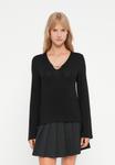 Топ Vero Moda VMMARRI V NECK, Black - фото