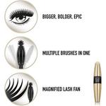 Mac Factor False Lash Epic Volume Водостойкая тушь для ресниц, черный, 13 мл, Max Factor - фото 3