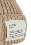 Шапка SAMAYA MOIMI PATCH THANKFUL, Hellbraun/Light Brown - фото 3
