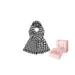 Вязаный шарф унисекс с индивидуальной поздравительной открыткой FireMonkey, цвет хаки - фото 8