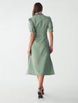 Платье-рубашка Willa ARIEL, зеленый - фото 4