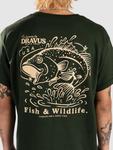 Футболка Dravus Wild Life T-Shirt, forest green - фото 5