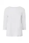 Топ с длинными рукавами Ellos Collection, White - фото 4