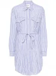 Платье-рубашка Liliane в полоску MARANT ÉTOILE, синий - фото