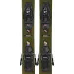 Горные лыжи K2 Mindbender+fdt 4.5 s plate junior, зеленый - фото 3