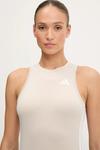 Топ для тренировок Train Essentials Adidas Performance, бежевый - фото 4