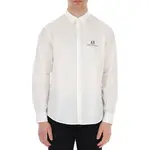Рубашка мужская белая Armani Exchange, белый - фото 3