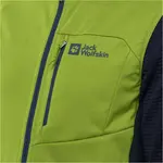 Жилет Jack Wolfskin Highest Peak, зеленый - фото 4