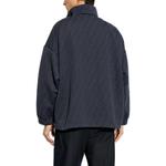 FENDI Монограмма принт молния худи, Blue - фото 5