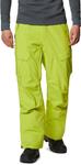 Columbia мужские брюки Powder Stash, Bright Chartreuse - фото