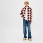 Детская повседневные рубашка GAP, Coffee Plaid - фото 6