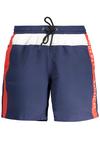 Мужские шорты Norway 1963 плавательные с контрастными полосами, синий - фото