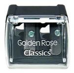Точилка двойная черная, 1 шт. Golden Rose - фото