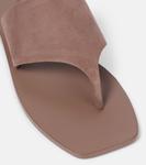 Патоновские замшевые шлепанцы A.Emery, Putty Suede - фото 5