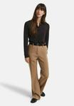 Топ GANT SEAMLESS BUTTONED, Deep Brown/Brown - фото 2