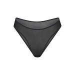 Бикини SKIMS Ultra Fine Mesh, цвет Onyx - фото