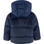 Куртка Levi's Aop Puffer, синий - фото 2