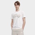 Футболка мужская Cloud White Fila, цвет Cloud White - фото 3
